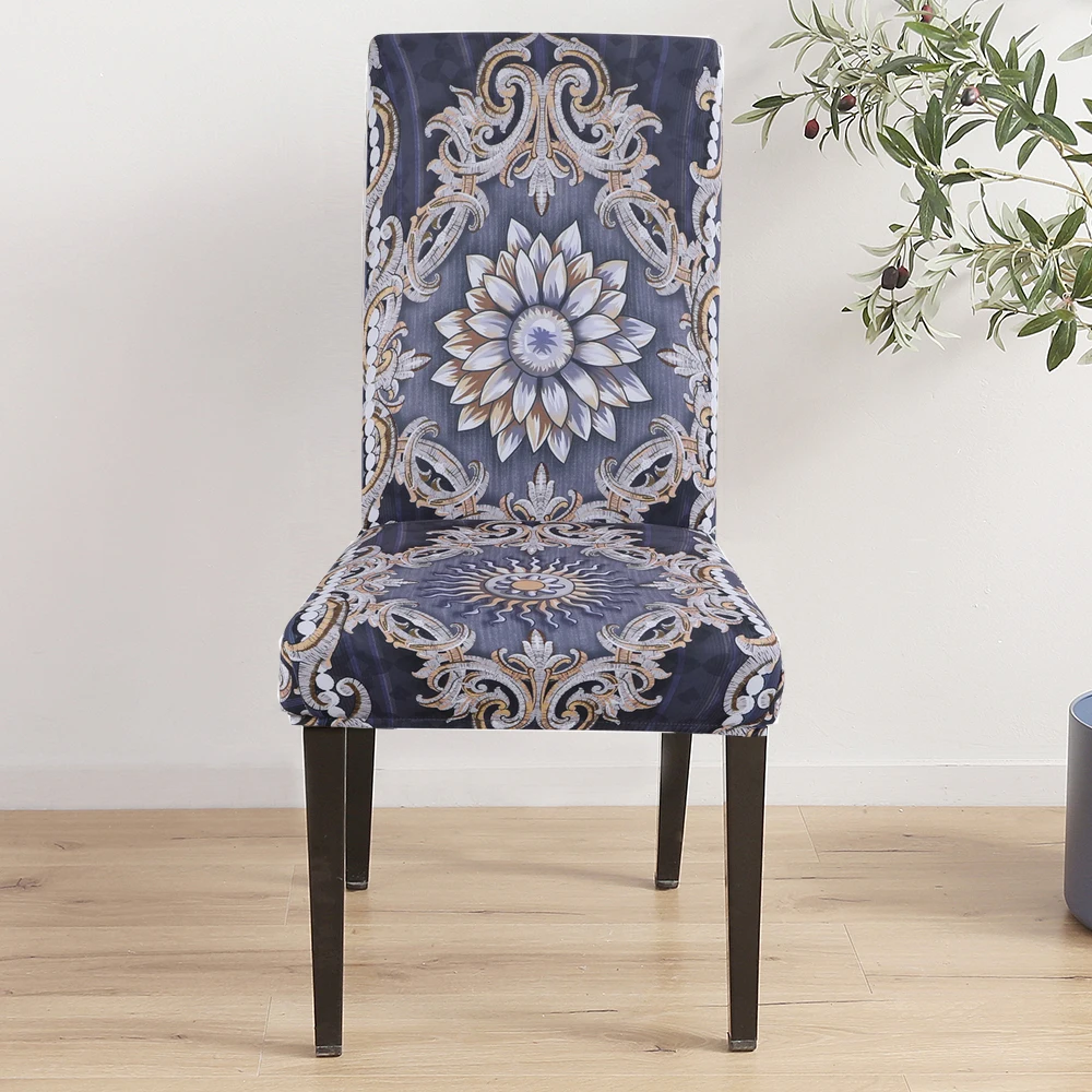 1/2/4/6Pc Spandex Stretch Elastic Chair Covers Modern Plain Cover Seat Dining Hotel Wedding Banquet A+++ | Дом и сад