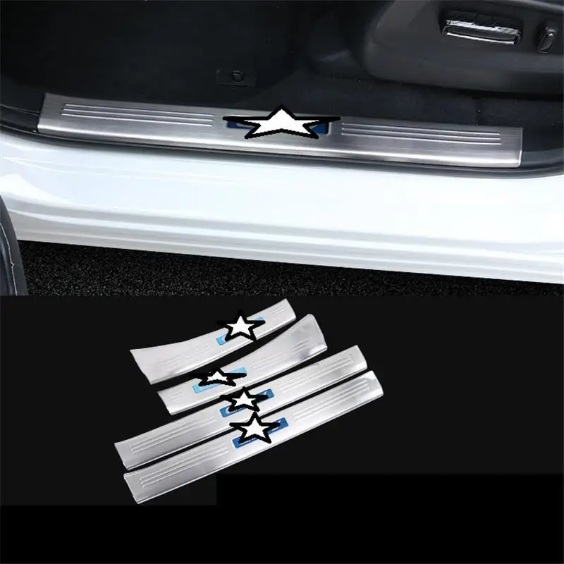 Задние панели педаль дверная ручка Выход кондиционера внешний хромированный