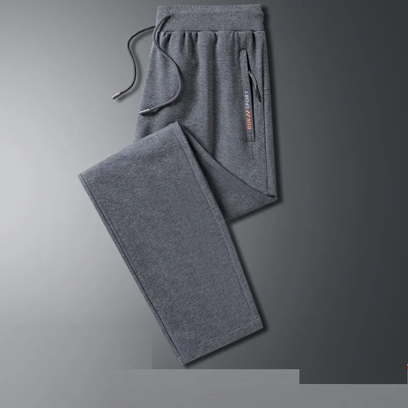 Spring  Autumn New Men's Sports Pants Cotton Straight Large Size Running Sports Casual Pants Men's Sweatpants Jogging Sporting
