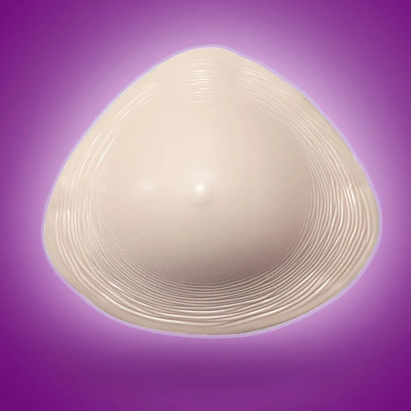 Quality Silicone Breast Form Artificial Silicone Fake Breast Protheses Real Soft Touch Feeling Triangle Fake Chest