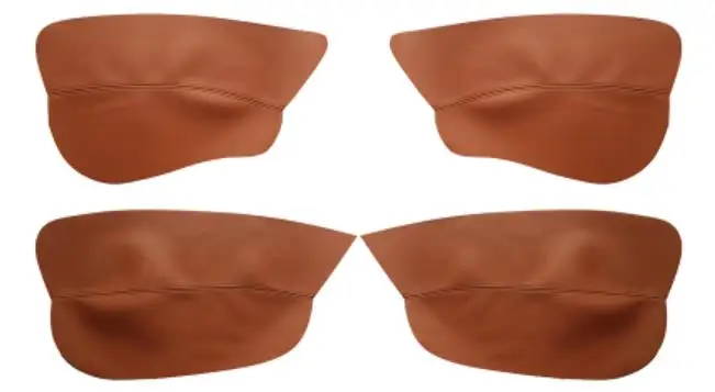 Кожаный подлокотник для автомобильной двери из микрофибры защитный чехол Citroen