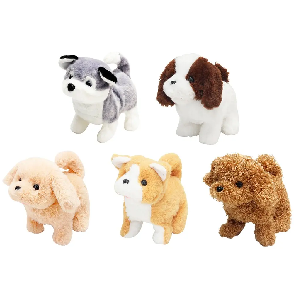 

Children's Smart Electric Toy Plush Can Call Walking Smart Machine Dog Kindergarten Toys Birthday Gift