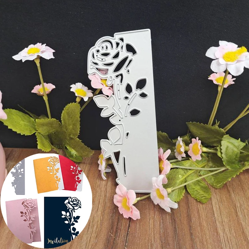 DIY Rose Die Metal Cutting Stencils Craft Scrapbook Dies Card Scrapbooking Decoration Paper Album Embossing | Дом и сад