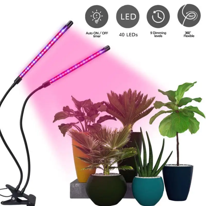 

Светодиодный Grow светильник USB Фито лампа полного спектра Fitolampy с Управление для растений рассады в цветочек; Домашние фитолампа гроубокс