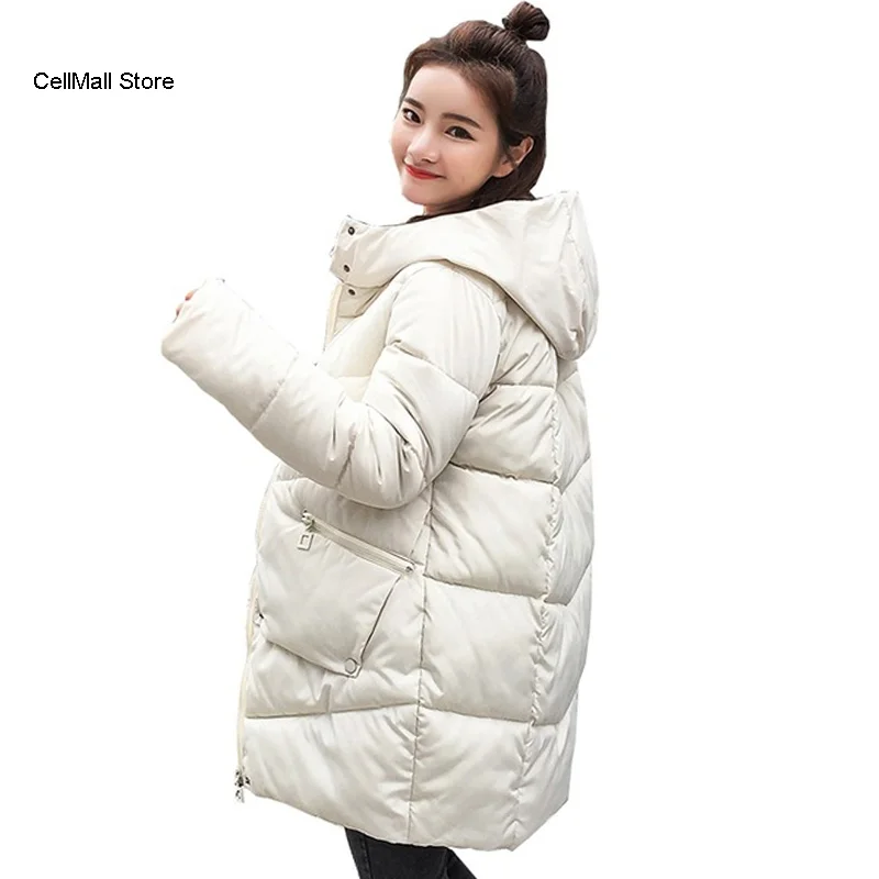 

Женская парка 2020 зимняя куртка для женщин пальто с капюшоном Женская куртка толстая подкладка с хлопковой подбивкой зимнее женское пальто