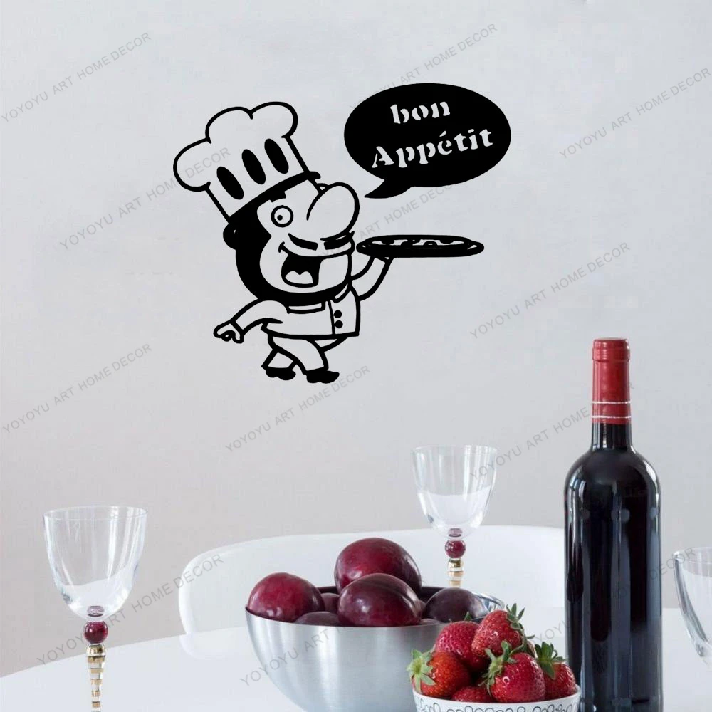 

Vinyl Stickers Room Decoration Wallpaper Home Decor Kitchen Cusine Wall Sticker For Kitchen Accessories Decals CX2009