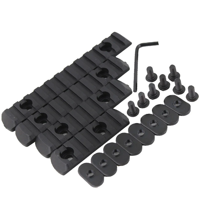 4 шт./компл. 5/7/3 5 слот рельсовая секция для M Lok handguard Picatinny/Weaver 9/11 см|Кронштейны и