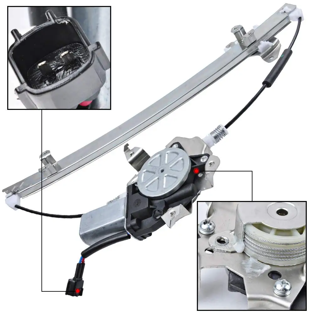 MIKKUPPA стеклоподъемник передний правый с мотором для Nissan Frontier/Pathfinder/Xterra/Suzuki Equator OEM
