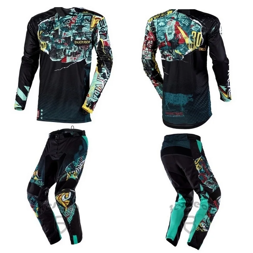 Спортивный костюм для мотокросса MX MAYHEM SAVAGE 2 цвета спортивный езды на мотоцикле