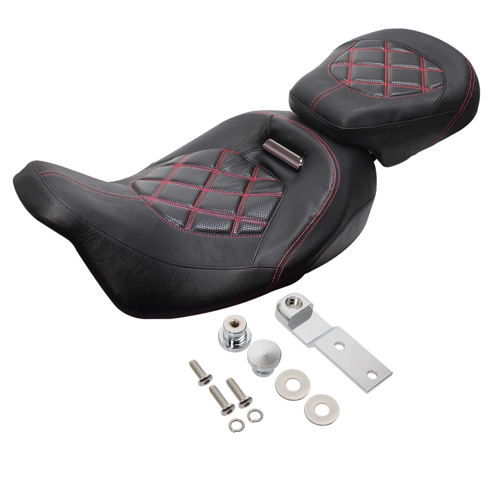 Переднее и заднее сиденье для мотоцикла Harley Touring CVO Street Glide Road King Special Classic 2009 2020| |