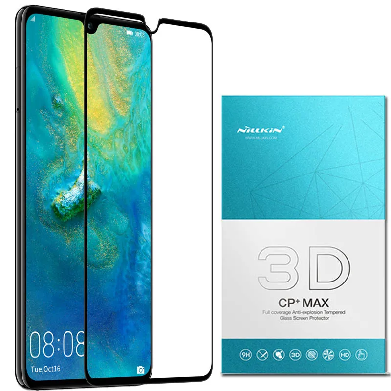 3D CP MAX Huawei mate 20 Pro Защитное стекло для экрана Nillkin 3D полное покрытие Защитное стекло для huawei mate 20 закаленное стекло - Цвет: 3D CP MAX