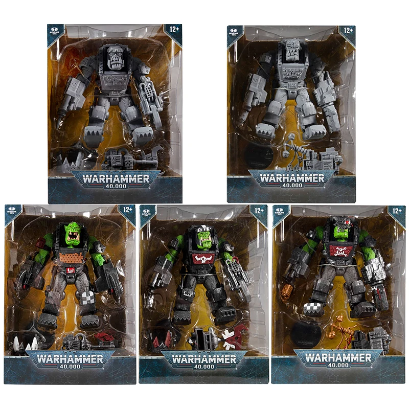 Ere We Go McFarlane Warhammer 40000 Ork Gunner бензопила человек коллекция экшн-фигурки модели