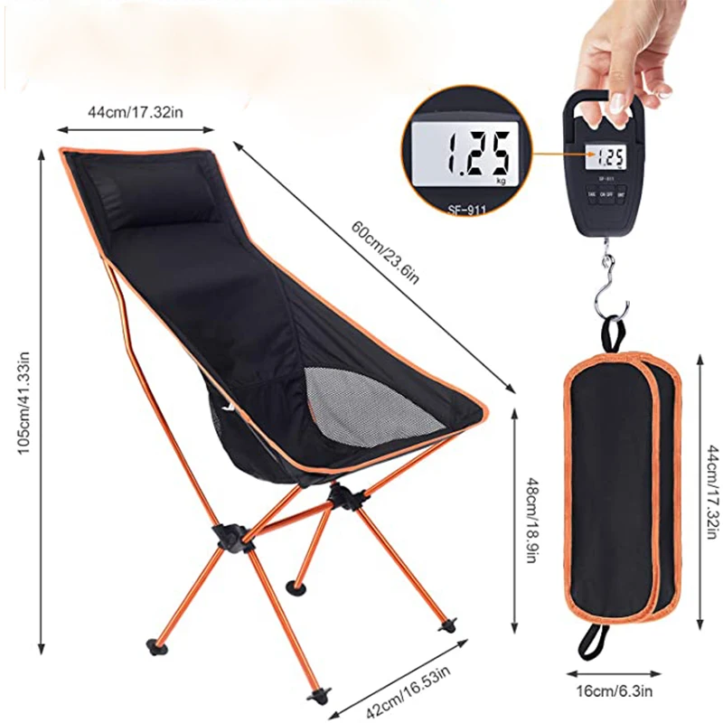 Fiyat PortableUltralight Katlanır Sandalye Açık Kamp Seyahat Koltuk Balıkçılık Barbekü Yürüyüş Plaj Oxford Kumaş Balıkçılık Sandalye