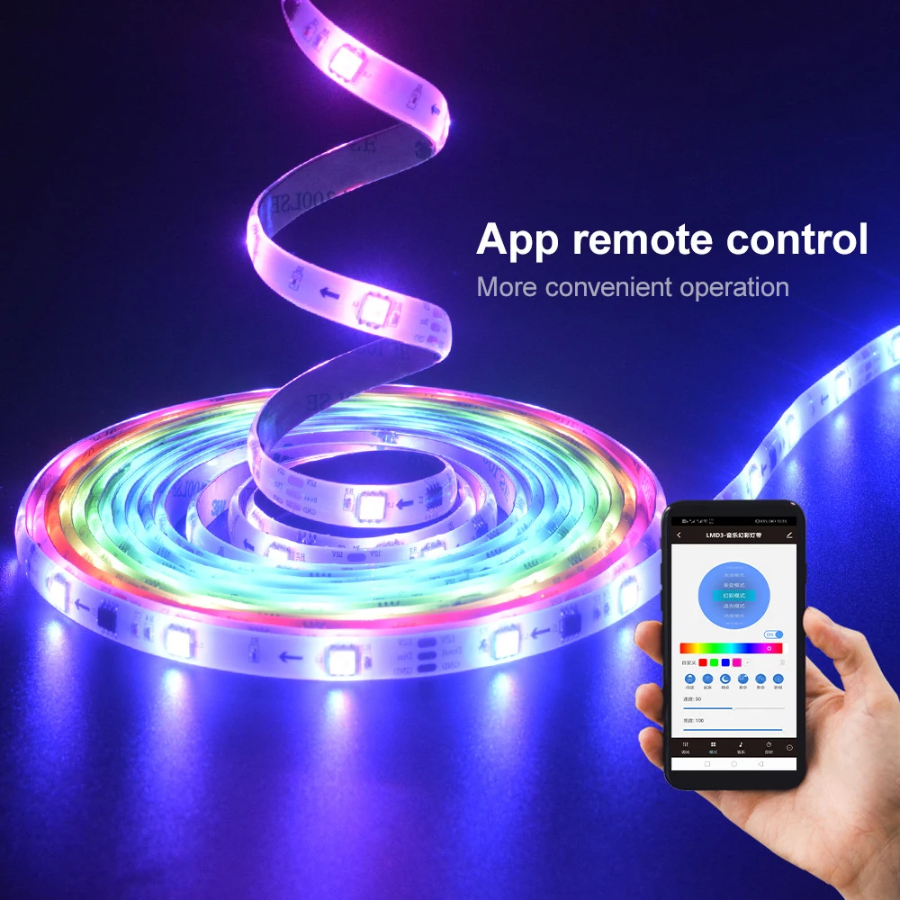 Цветная (RGB) Светодиодные ленты светильник SMD2835 5/10M Водонепроницаемый RGB лента