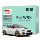 Комплект светодиодных ламп для внутреннего освещения для Subaru WRX, WRX, STI 2000-2015, 2016, 2017, 2018, 2019, 2020, 2021, светодиодные лампы Canbus