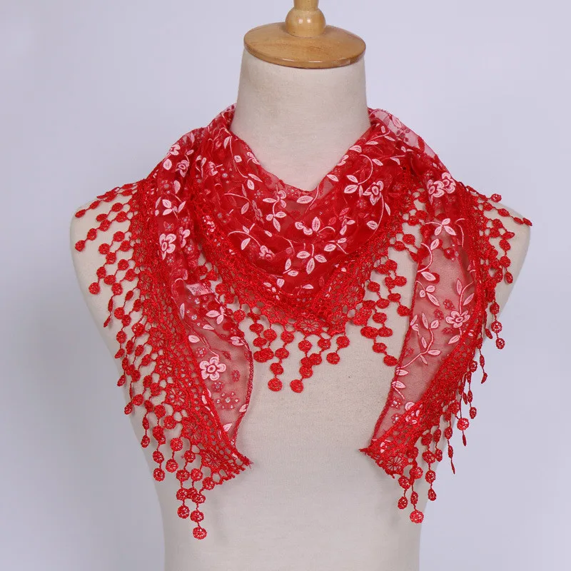

New Fashion Spring/summer Women Floral Printing Ring Scarf Neck Silk Scarf Retro Decor Female Long Wraps Beach