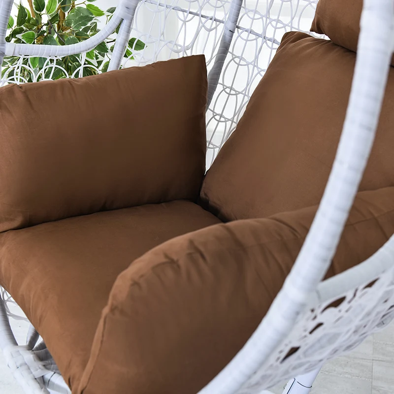 

Hanging Basket Chair Cushion Swing Seat Removable Thicken Egg Hammock Cradle Cushion Outdoor Back Cushion PLDI889