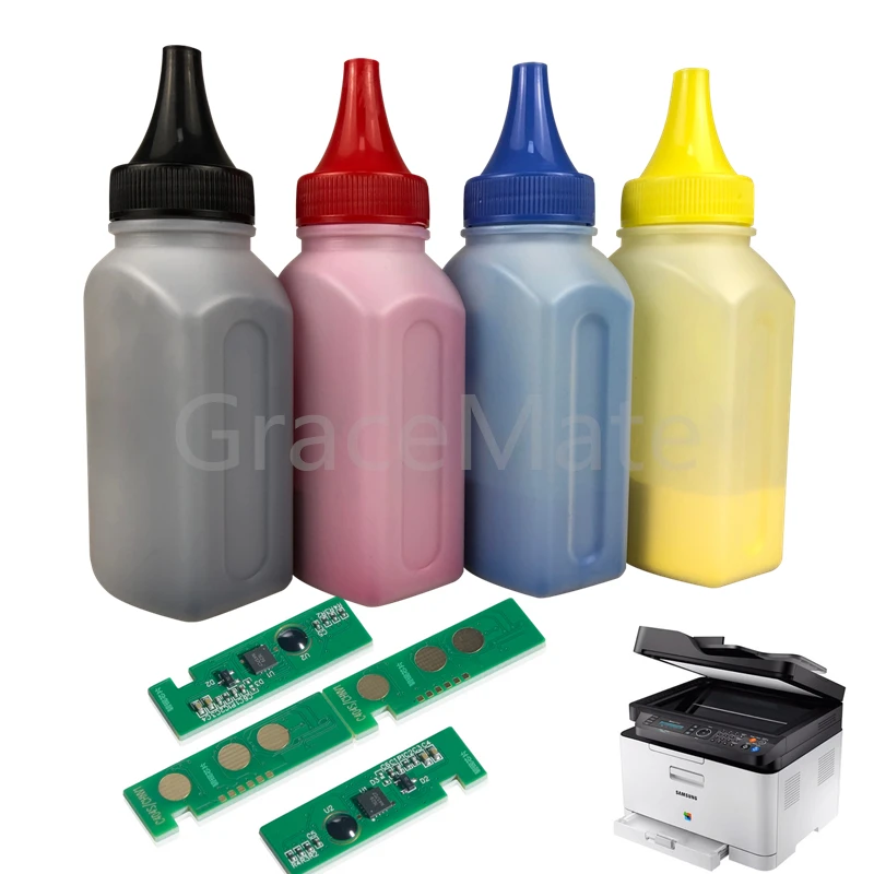 Совместимый тонер чип для samsung CLT-K404S CLT-M404S M404S clt-404s CLT-Y404S 404S C430W C433W C480 C480FN C480FW C480W