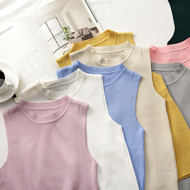 

BOBOKATEER White Tank Tops Women Crop Top 2021 Poleras Mujer Camisetas Haut Femme Elegant Clothing Topy Damskie Woman Clothes