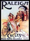 Дорожный металлический жестяной знак Raleigh Bike, винтажный Ретро металлический жестяной знак, плакат, Декор стен гаража 8x12 дюймов