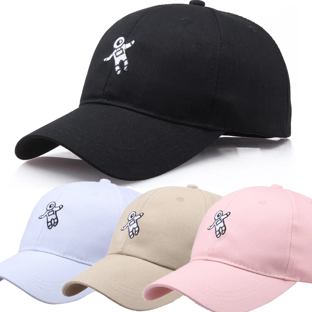 

Unisex Fashion Dad Hat Astronaut Emberoidery Baseball Cap 4 Colors Available Good Quality Snapback Hats Hat Caps wholesale#Y10