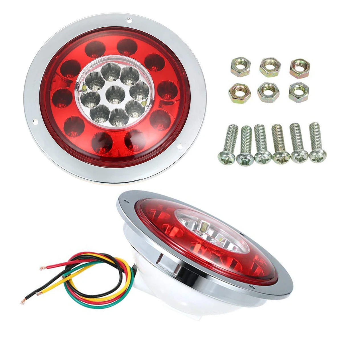 2 шт./1 пара поворотный стоп-светильник 19 светодиодов | Автомобили и мотоциклы