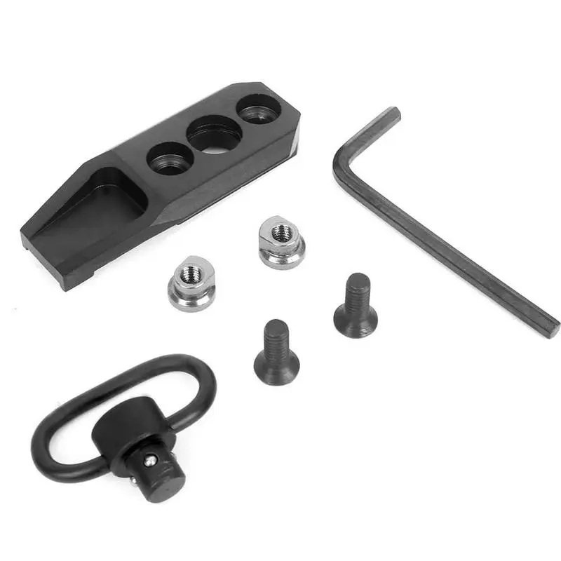 Universal Tactical KeyMod Sling Swivel Direct Quick Detach Adapter Mount Adapter 360 Graden Rotatie Jacht Sling Swivel
