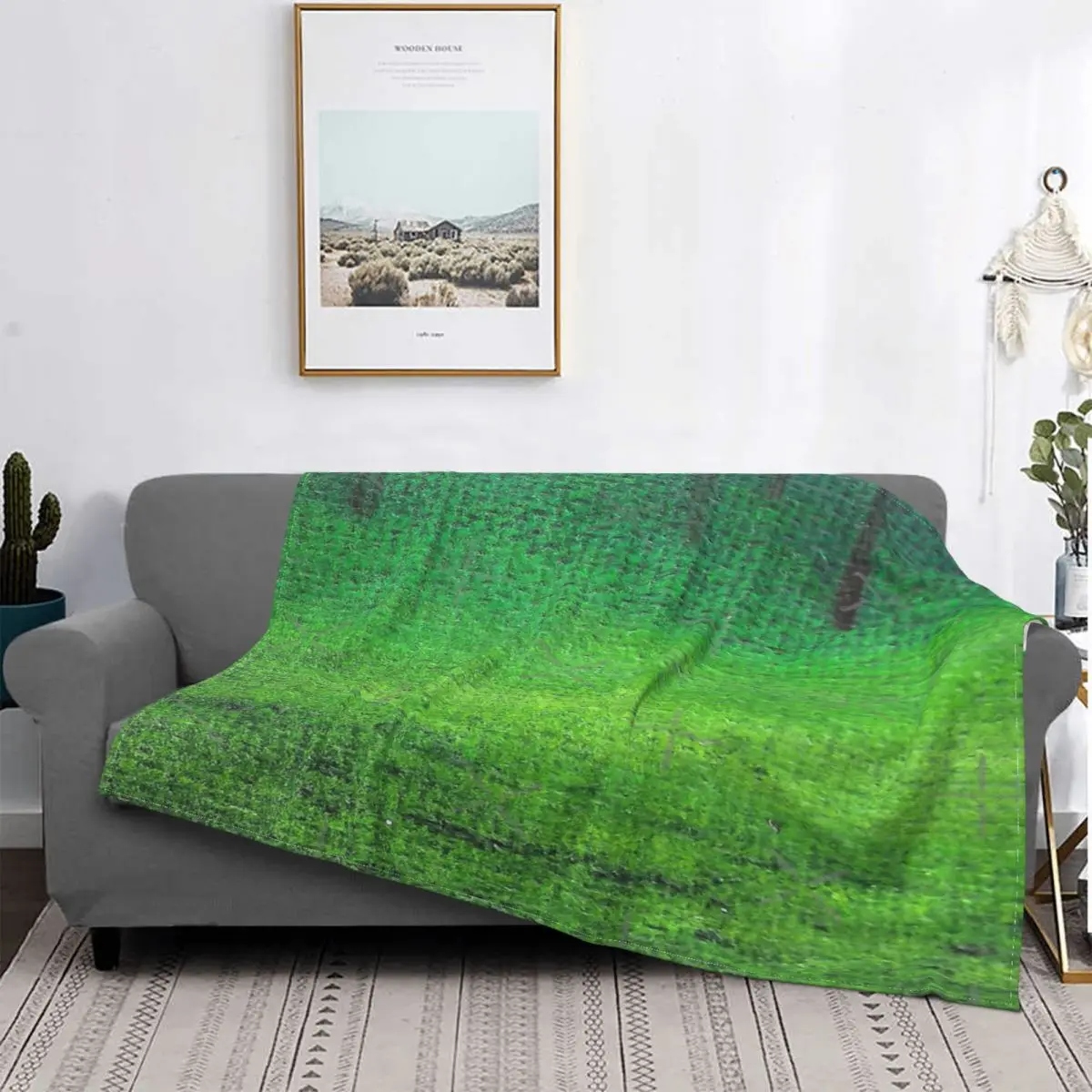 

In The wood-colcha a cuadros para cama, manta para sofra, пикник, ropa de cama y fundas