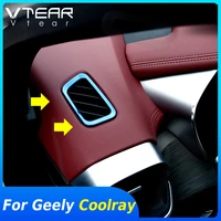 vtear for geely coolray sx11 interior front air condition outlet cover trim styling decoration vent mouldings accessories parts