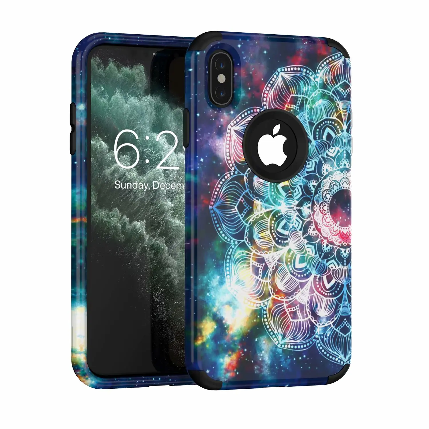 iPhone XS Max Чехол для телефона с узором для iPhone 11 Pro X Xr Xs Max 8 7 Plus силиконовый чехол жесткий чехол для samsung Galaxy Note 10 10+ 9 8 S10 Plus - Цвет: iPhone XS Max