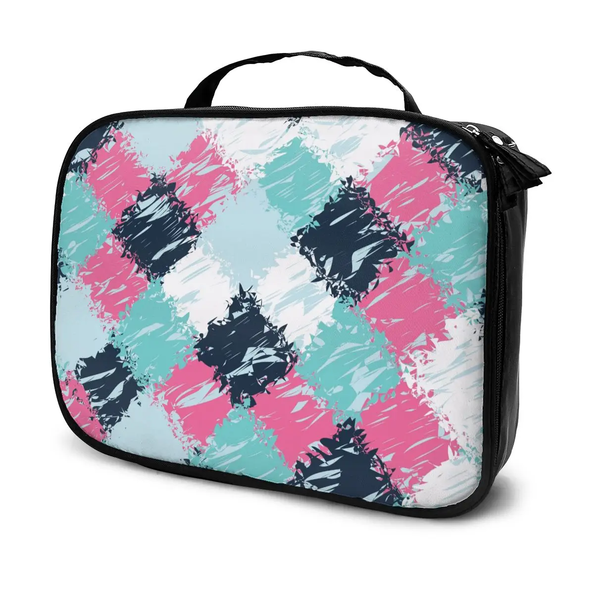 

Женская косметичка в этническом стиле с узором в стиле бохо, многофункциональная дорожная косметичка, набор для ухода, органайзер для туале...