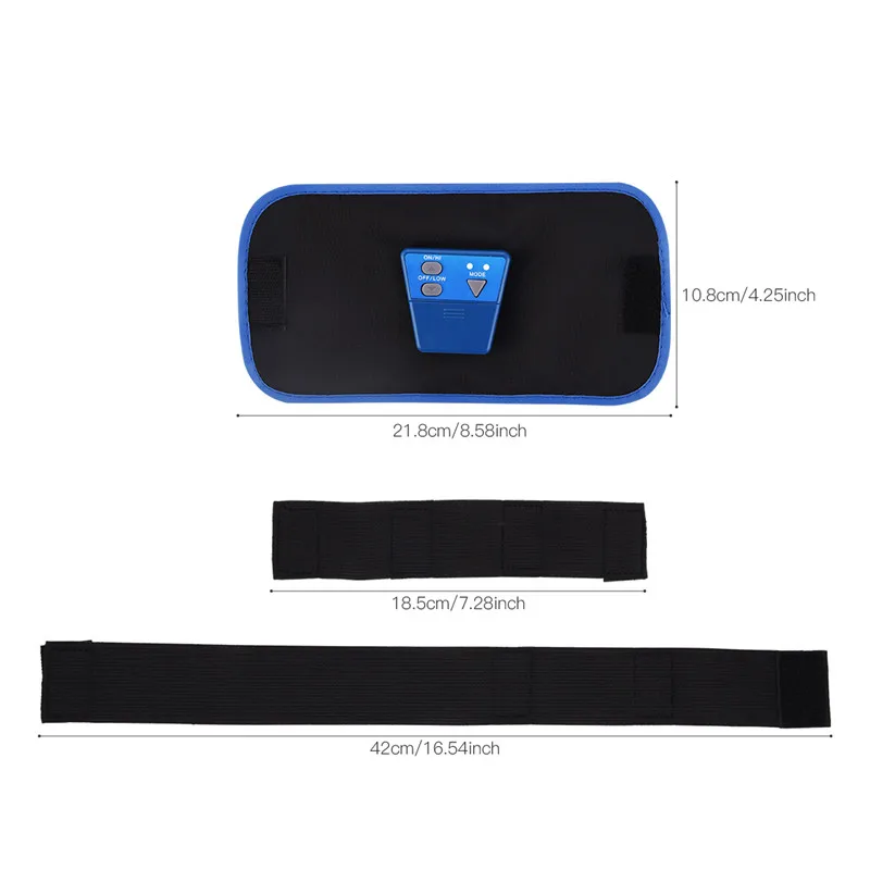 Медицинский пояс для похудения тела Массажный AB Gymnic электронный мышечный