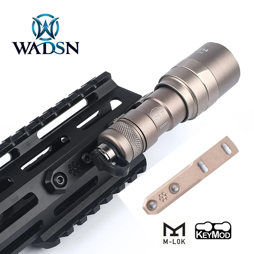 WADSN Тактический Скаут Lihgt M300 M600 Вертикальное Крепление для M LOK KEYMOD Охота основание