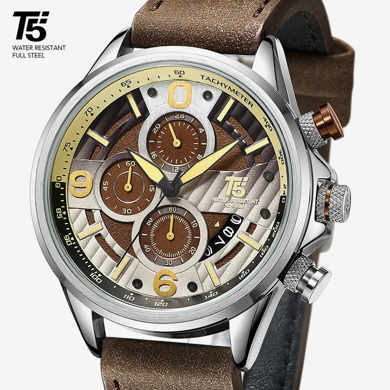 Кожаный ремешок высокого качества 3656 люксовый брендовый Мужской дизайнерский