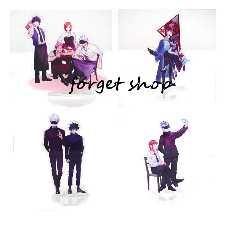 

Anime Jujutsu Kaisen Cosplay Satoru Gojo Acrylic Stands Yoji Itadori Sakuna Megumi Character Model Desk Decor Fans Collection