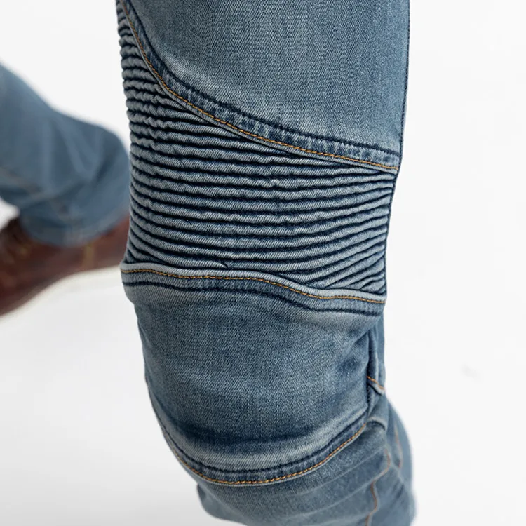 Новинка 2019 классические мотоциклетные брюки KOMINE мужские джинсы защитное