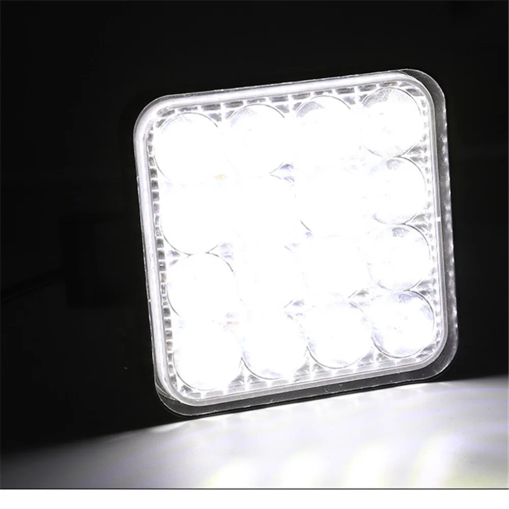 4 inch 48W LED Work Light Off-road Car 4WD Truck Tractor Boat Trailer ATV SUV 12-24V Spot Flood Driving | Автомобили и мотоциклы