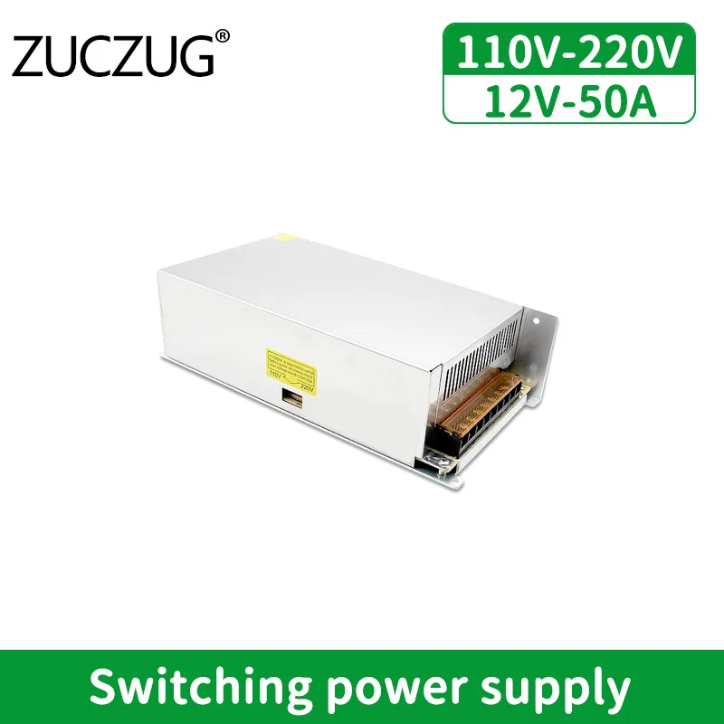 Адаптер источника питания 600 Вт тройной 12 В трансформатор светильник 220 до