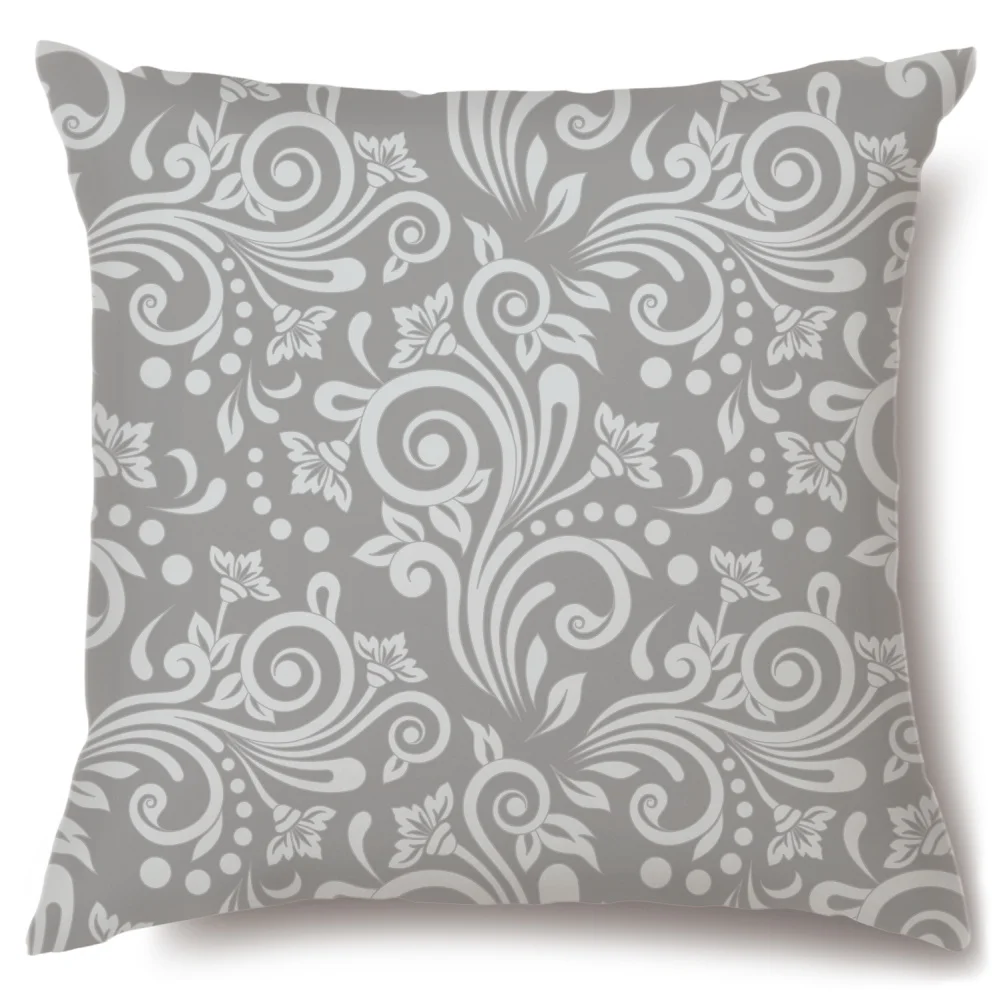 

Artinlive New Gray Hemp Pillowcase Plain Car Sofa Cushion Cover Cotton Linen Office Simple Pillowcases Fashion Decorate