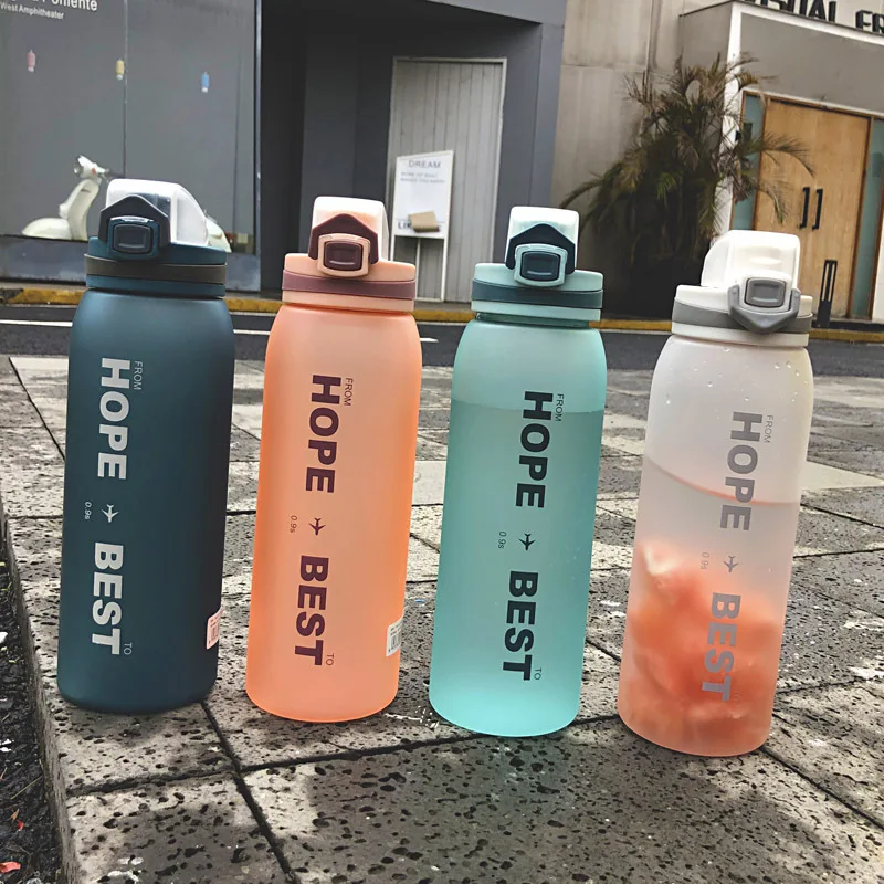 Высокая емкость бутылки для воды портативный спортивный герметичный