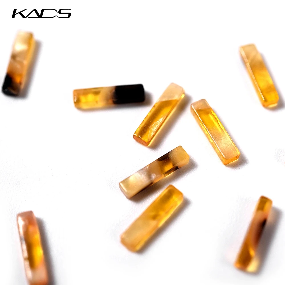 KADS искусственный янтарный камень украшения для ногтей 3D аксессуары Подвески