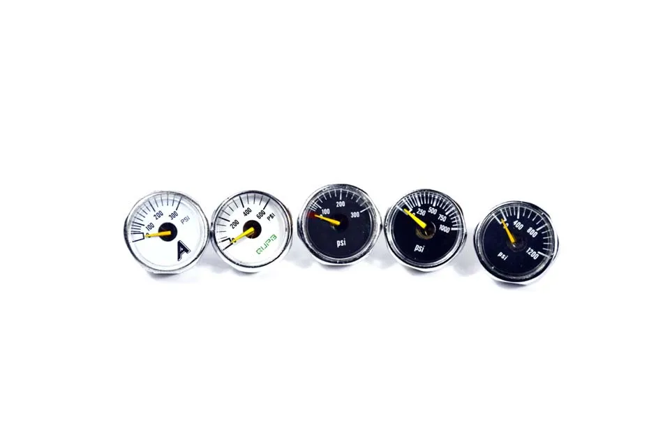 PCP Пейнтбол ВВС высокого давления Манометр 300psi/600psi/1000psi/1200psi