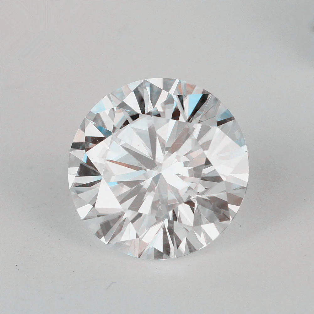 Тестер положительный включая сертификацию 9 мм 3 карата цвет EF белый