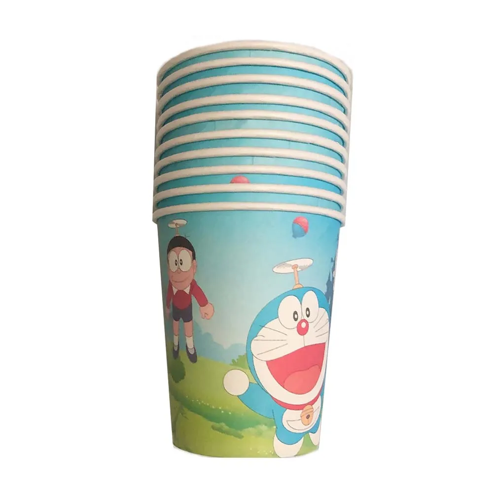 Мультяшное Аниме Doraemon украшение для темативечерние столовая посуда головной