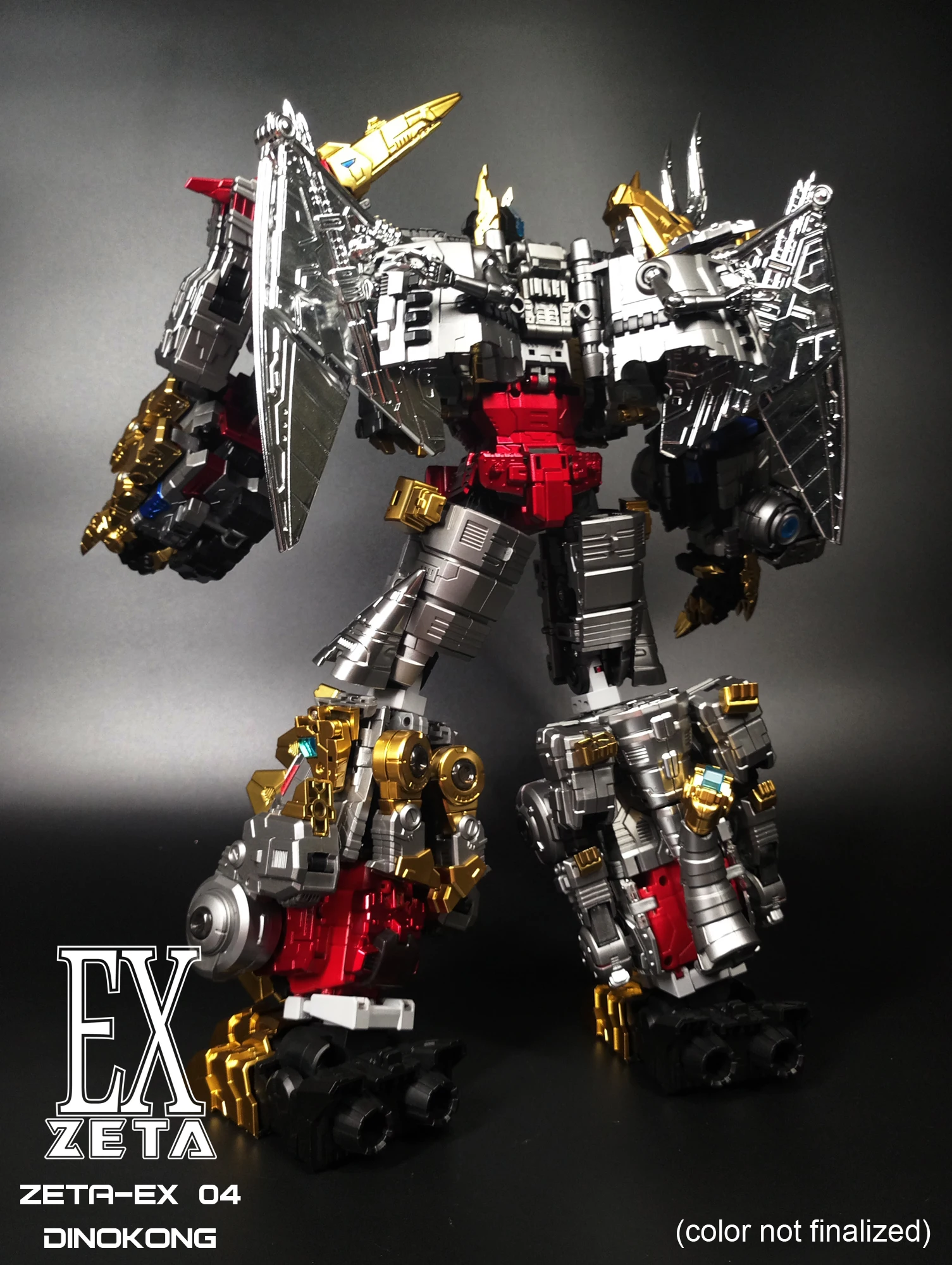 Новые игрушки-трансформеры Zeta игрушки EX-04 Dinokong подарочный набор экшн-фигурки