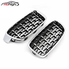 Хромированная решетка радиатора в стиле метеорита, передний бампер для BMW 3 серии F30 F35 F31 2012-2019, аксессуары для автостайлинга, передний гриль