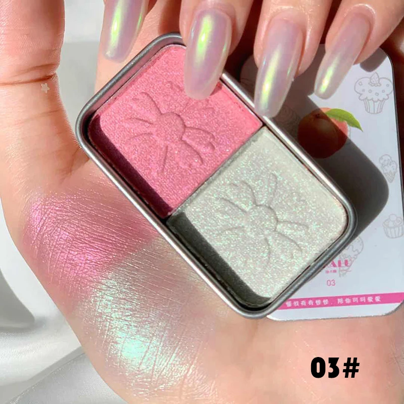 Тени для век жесткие матовые 2 цвета |