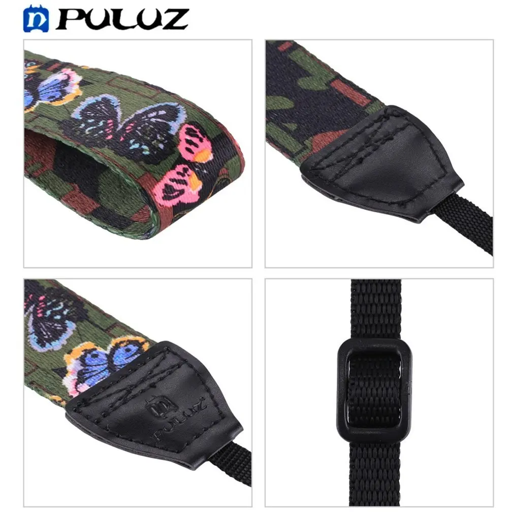 PULUZ винтажный этнический стиль с цветочным принтом противоскользящая камера