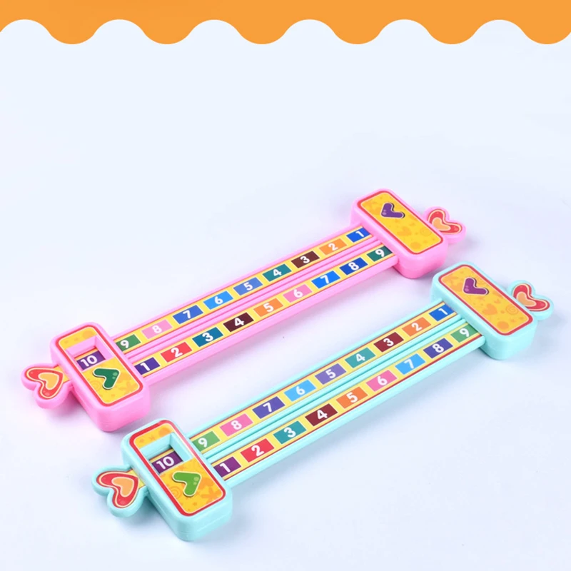 

Kids Preschool Math Learning Toys Mathematics Montessori Teaching Addition Ruler Toy Games for Children Student