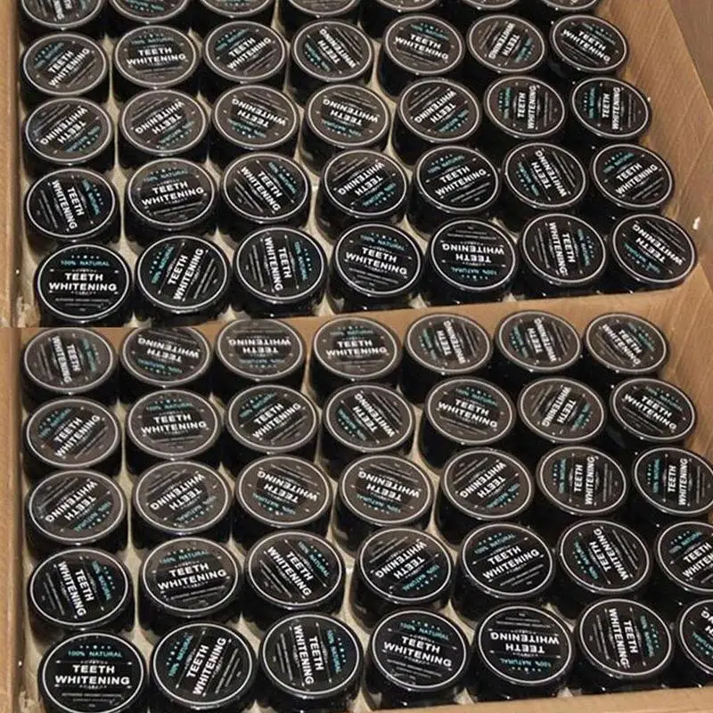 100% Уголь органического бамбука зубной порошок чистый уголь белый отбеливающий
